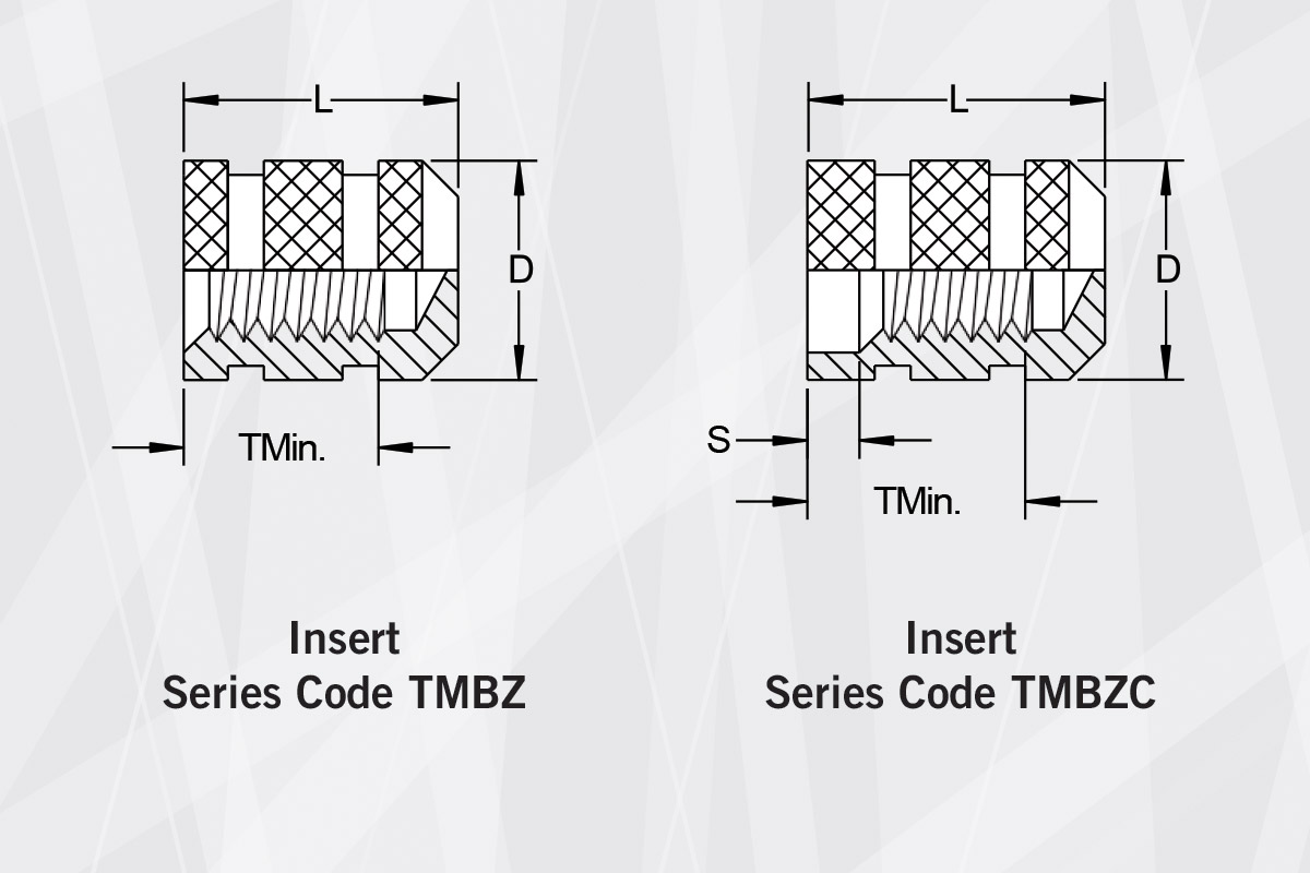TMBZ Molded Blind Pull-Tite Inserts