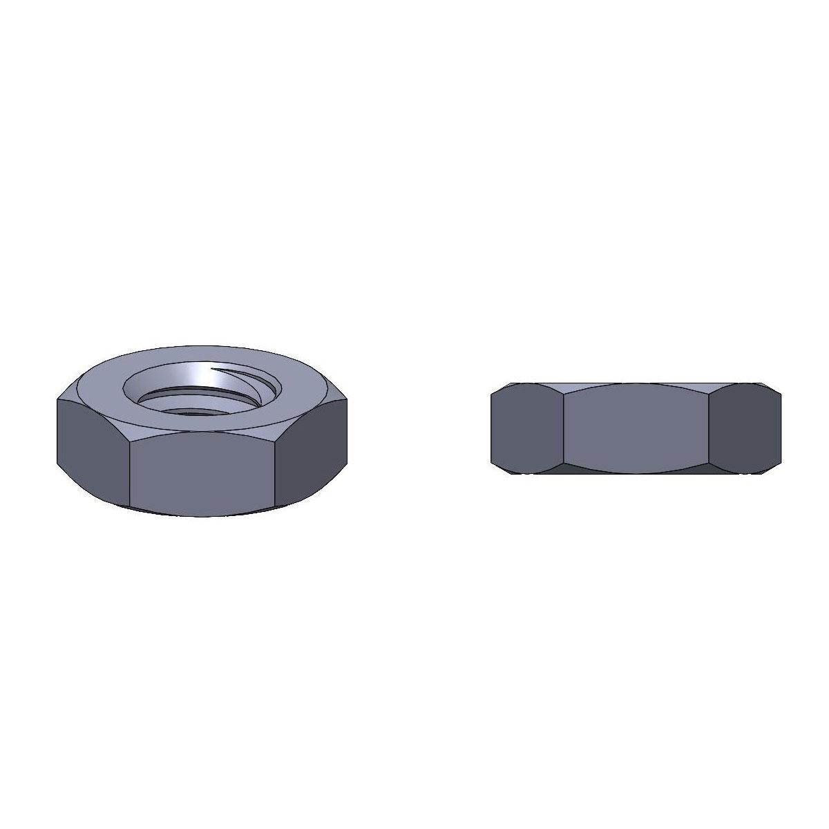 Hex Jam Nuts