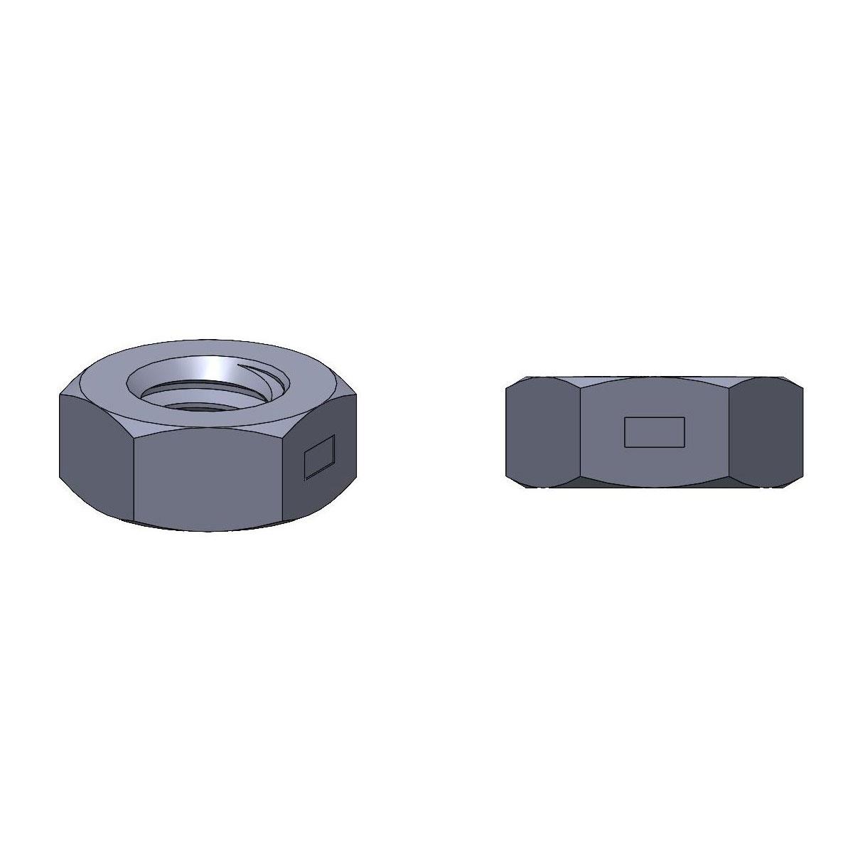 Prevailing Torque Finished Hex Nuts