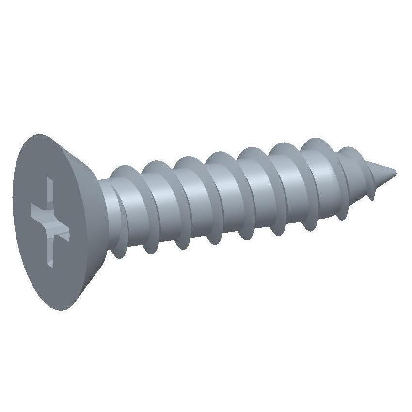 82 Degree Undercut Flat Head Screws - Type AB