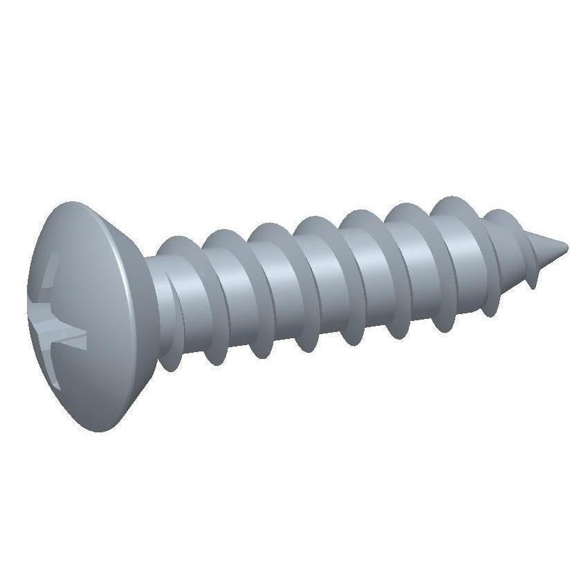 Undercut Oval Head Screws - Type AB