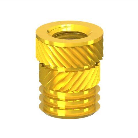 2D drawing of HCZ Hi-Capacity Inserts featuring a high-capacity design for increased strength.